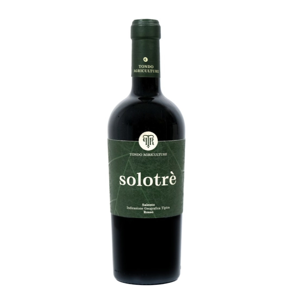 Rosso di Salento "Solotré", Tenute Rubino