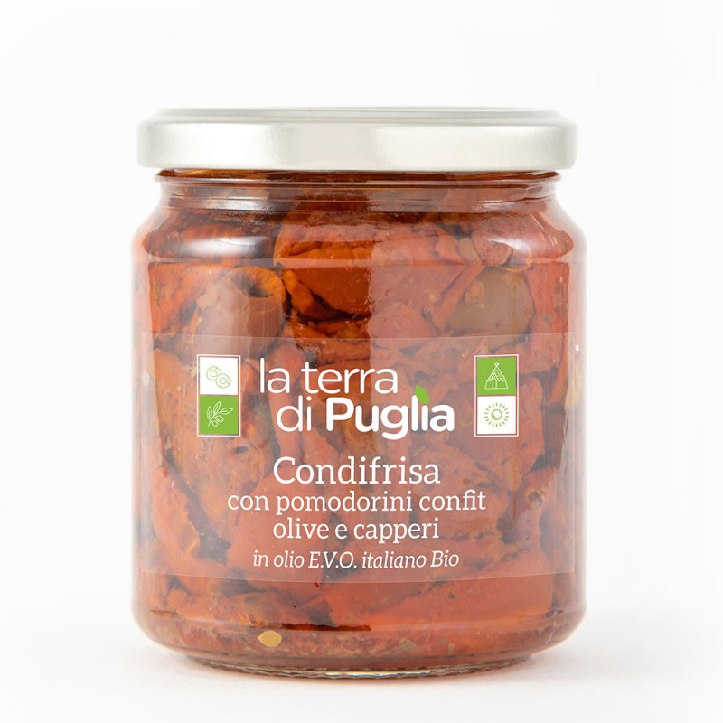 Condifrisa With Semi-Dried Tomatoes In EVO, 300gr