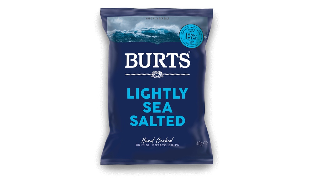 Sea Salt Crisps (150g), Burts