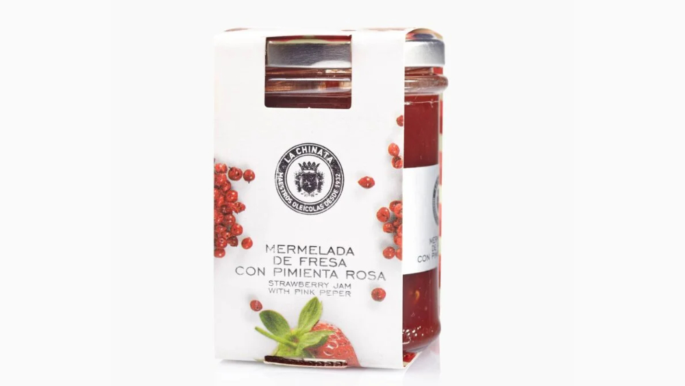 Strawberry Jam with Pink Peppercorns (210gr), La Chinata