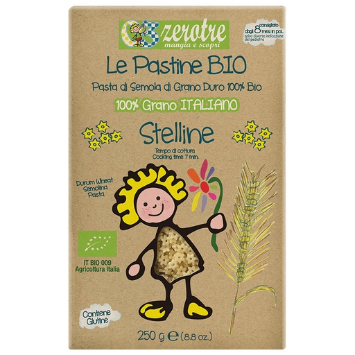 "Stelline" Pasta Kids BIO (250gr), Rustichella d'Abruzzo