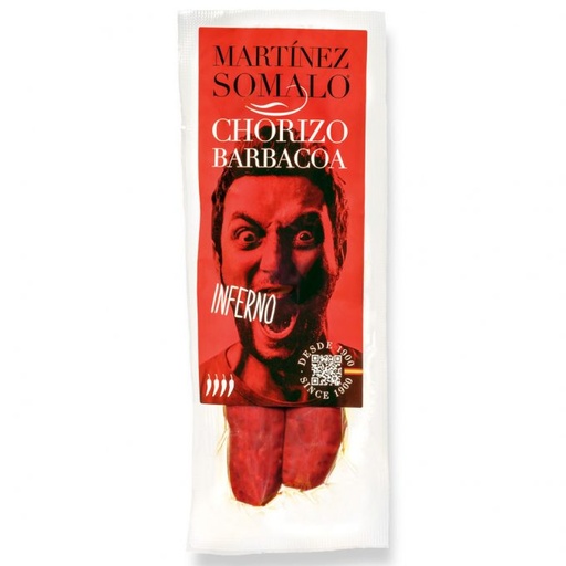 BBQ Chorizo Inferno, Martinez Somalo (200gr)