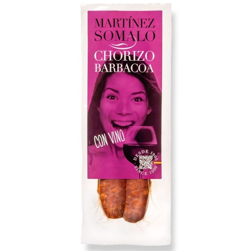 BBQ Chorizo Wine, Martinez Somalo (200gr)