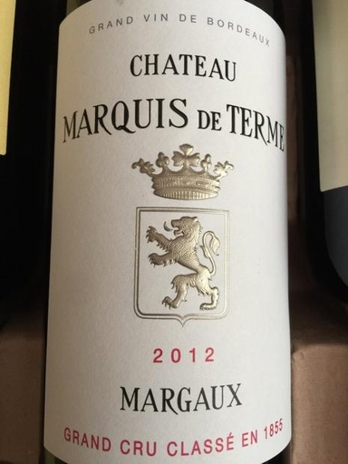 Margaux Grand Cru Classe 2018, Chateau Marquis de Terme