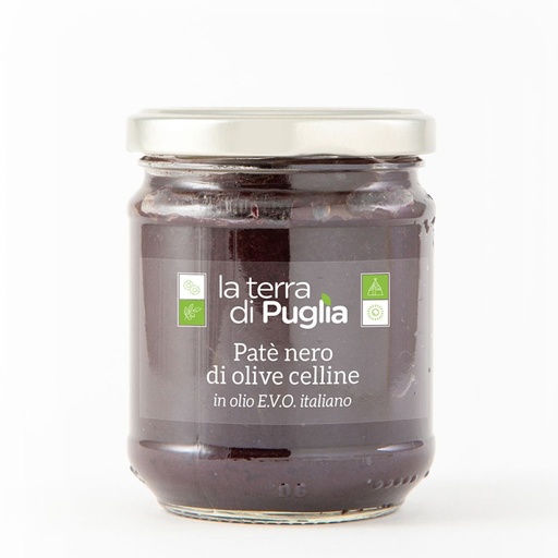 Patè Di Olive Celline (180gr), La Terra di Puglia