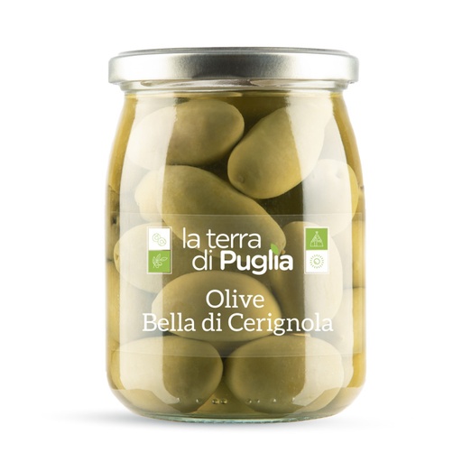 Bella Olives from Cerignola (530gr), La Terra di Puglia