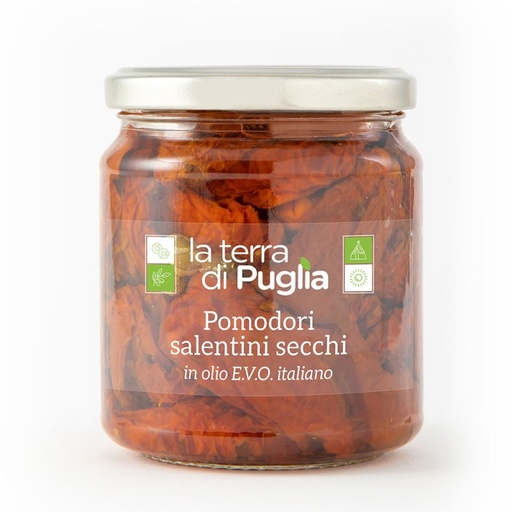 Sun Dried Tomatoes in EVO (280gr), La Terra di Puglia