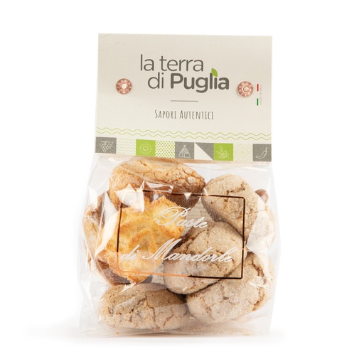 Almond Paste Biscuits (200gr), La Terra di Puglia