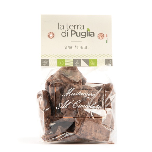 Mustaccere with Chocolate (200gr), La Terra di Puglia