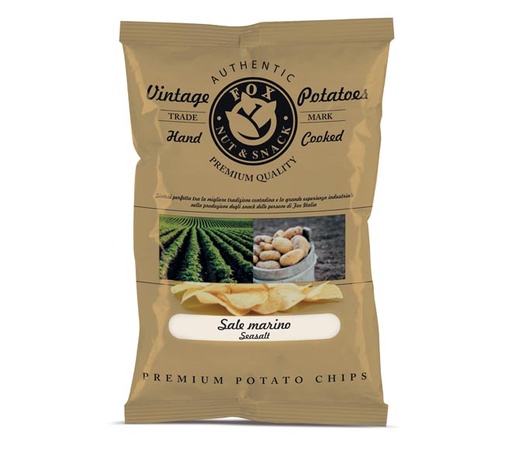 Sea Salt Crisps (120gr), Fox Italia