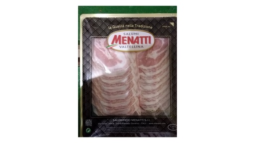 Pancetta Arrotolata (100gr), Menatti