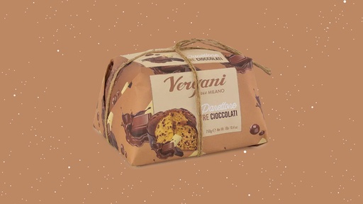 Extra Dark Chocolate Panettone (750gr), Vergani